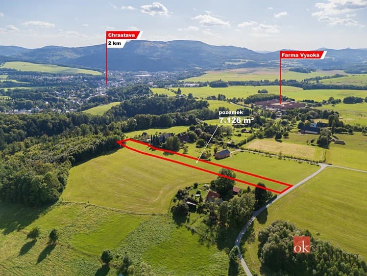 Prodej louky 7 126 m²