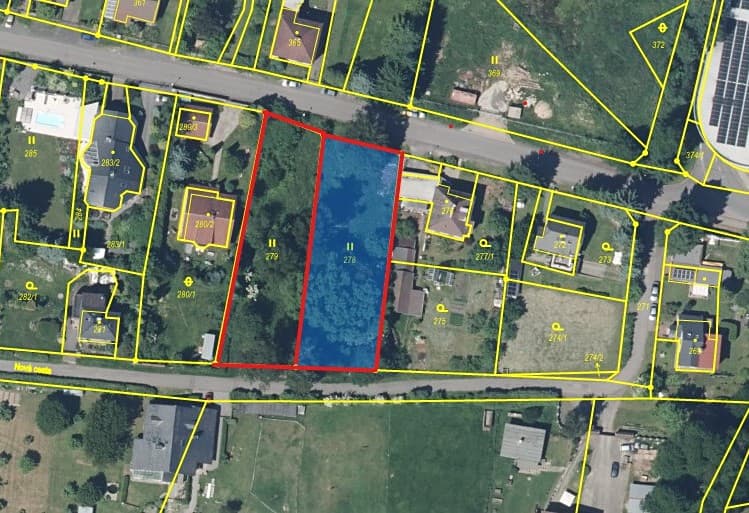 Prodej stavebního pozemku 2 203 m²
