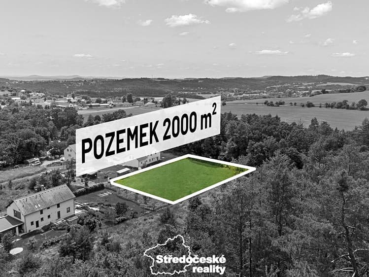 Prodej stavebního pozemku 2 000 m²