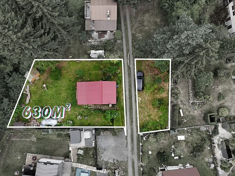 Prodej chaty 32 m², pozemek 630 m²