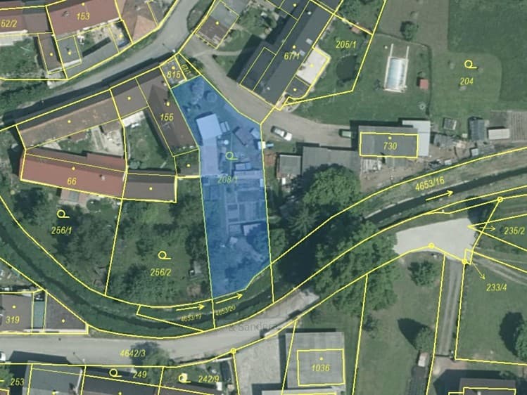 Prodej podílu 1/9 stavebního pozemku 610 m²