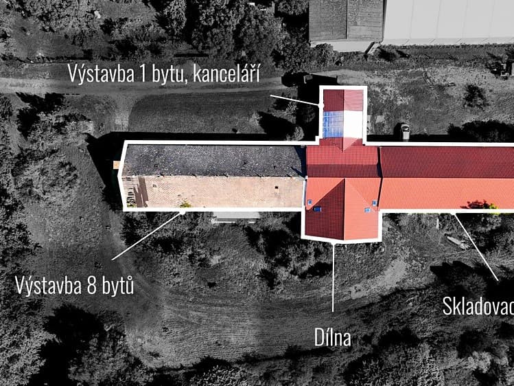 Prodej obchodního prostoru 1 200 m²