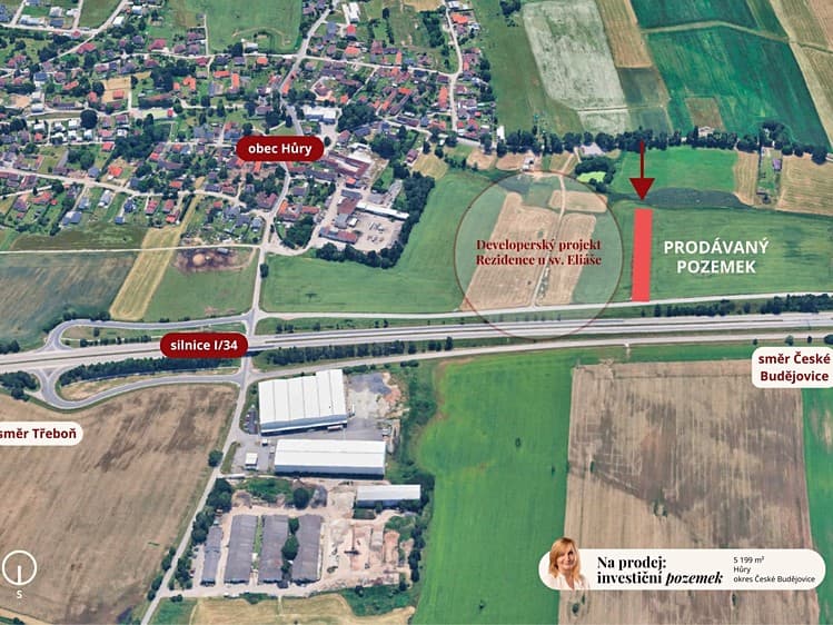 Prodej komerčního pozemku 5 199 m²
