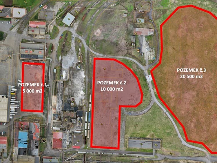Pronájem pozemku 41 600 m²