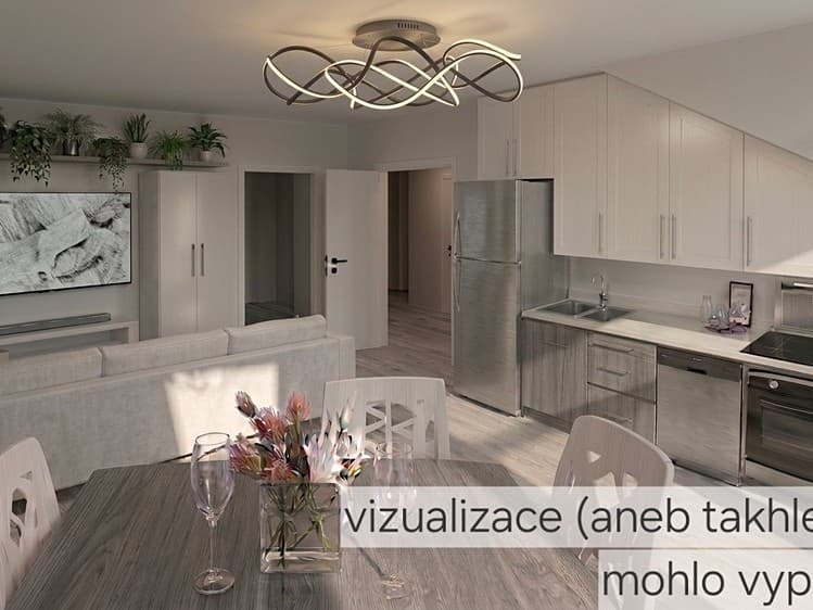 Prodej bytu 2+kk 40 m² (Podkrovní)