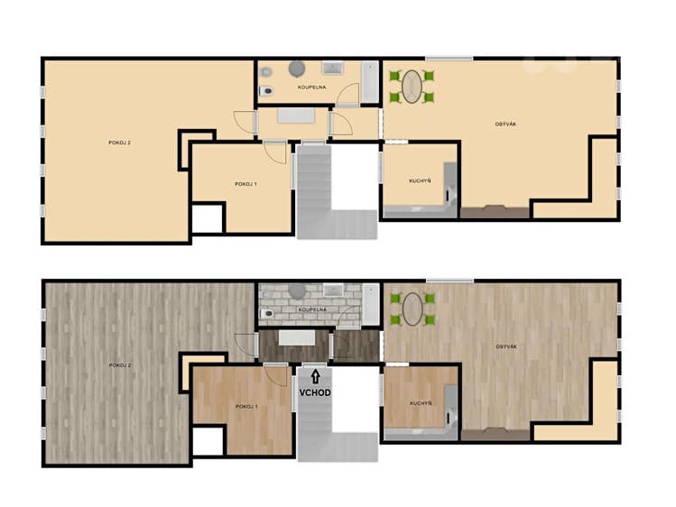 Pronájem bytu 3+1 120 m²