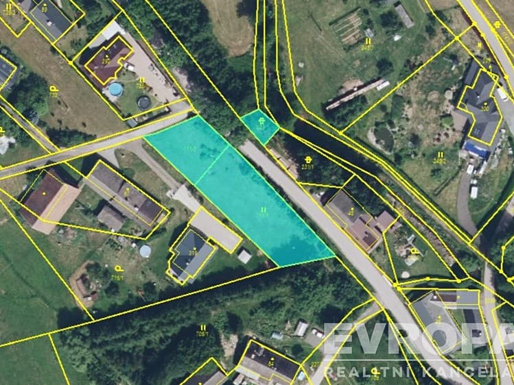 Prodej stavebního pozemku 1 234 m²