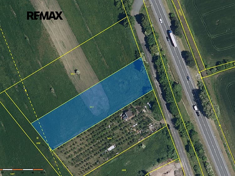 Prodej pole 4 143 m²