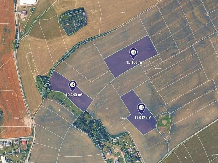 Prodej pole 37 063 m²