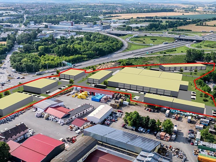 Prodej výrobní haly, prostoru 3 000 m²