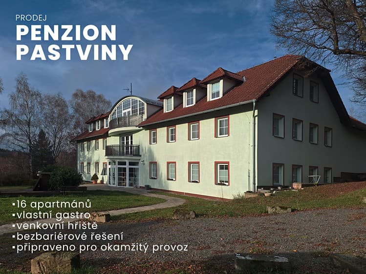 Prodej ubytovacího zařízení 1 053 m²