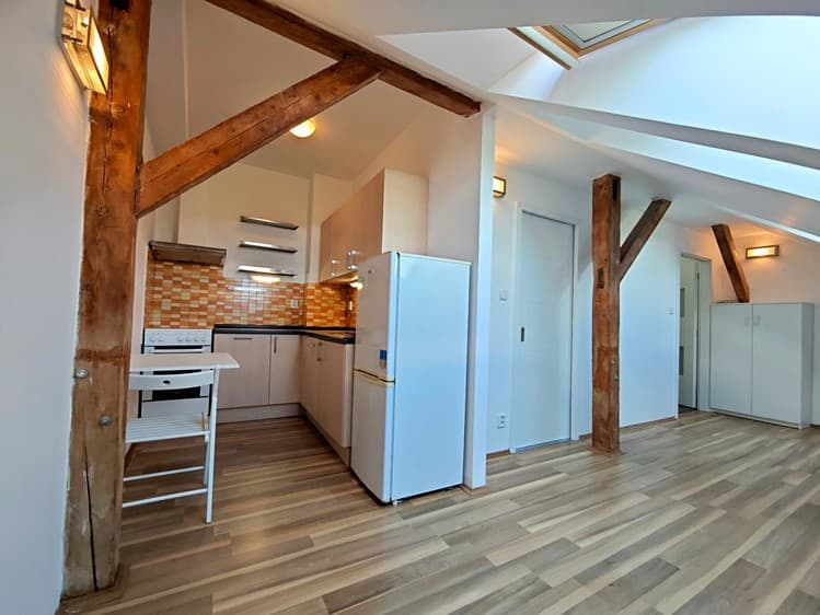 Prodej bytu 1+kk 32 m² (Podkrovní)
