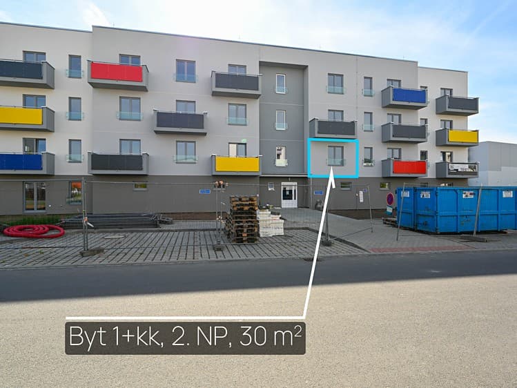 Pronájem bytu 1+kk 30 m²
