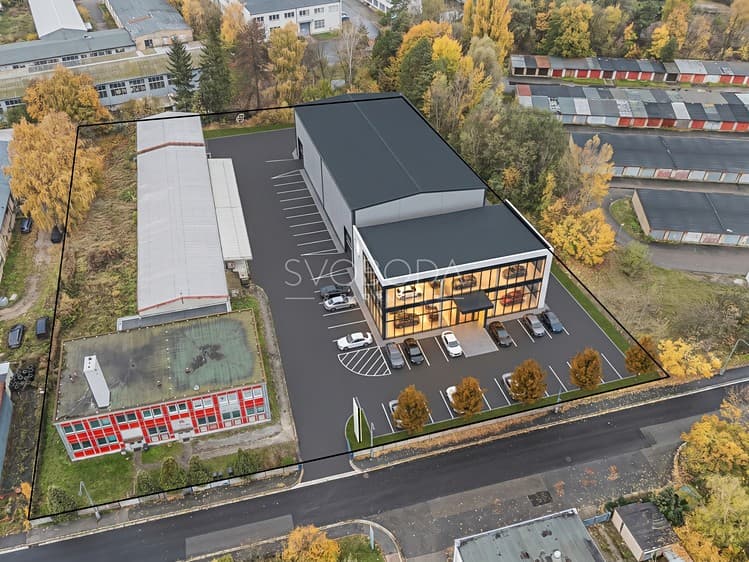 Prodej komerčního pozemku 2 446 m²
