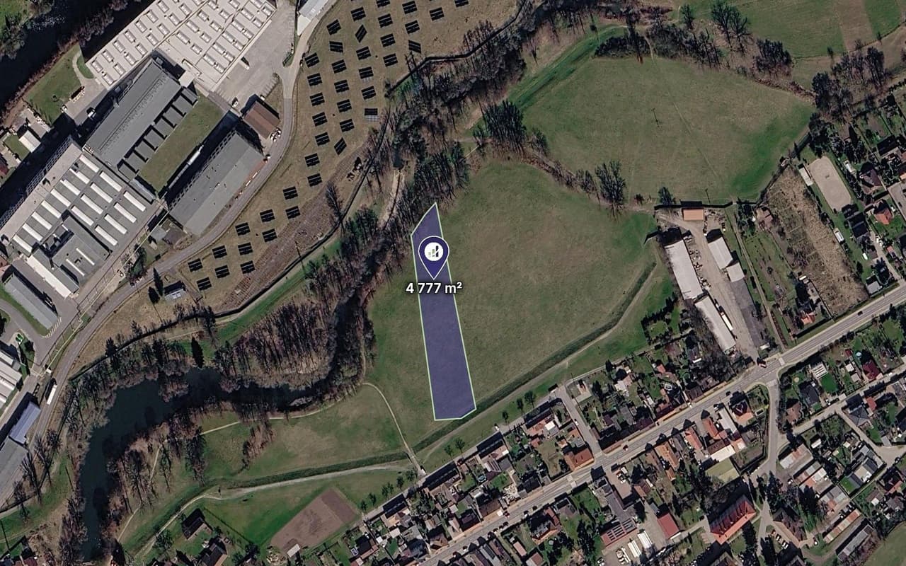Prodej pozemku 4777 m²
