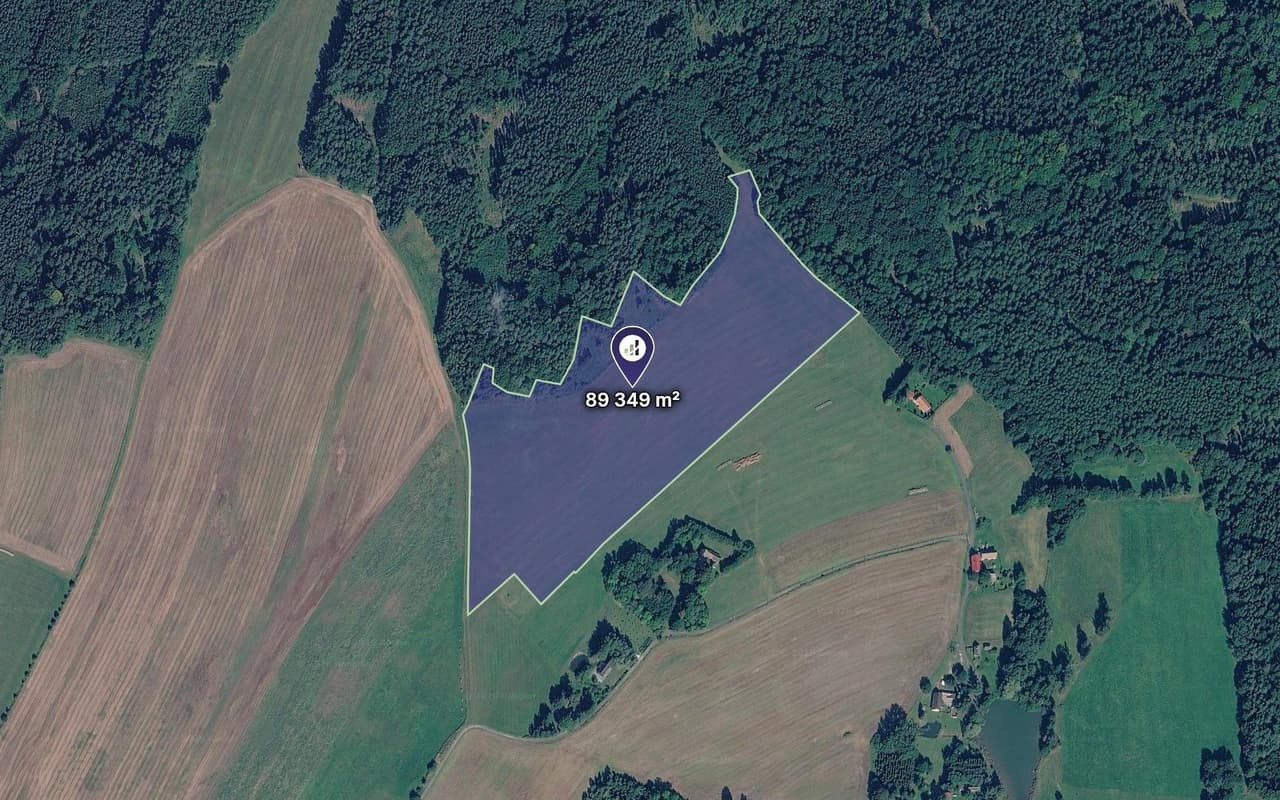Prodej pozemku 89349 m²