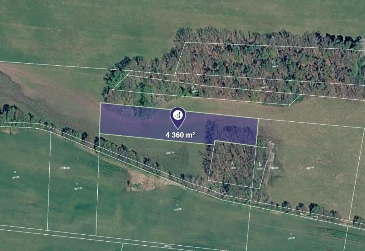 Prodej pozemku 4360 m²