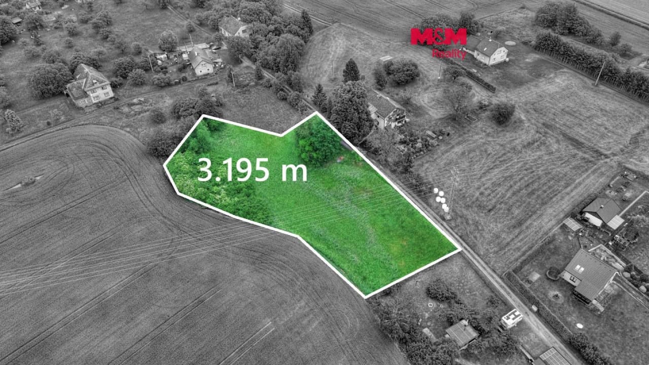 Prodej pozemku 3195 m²