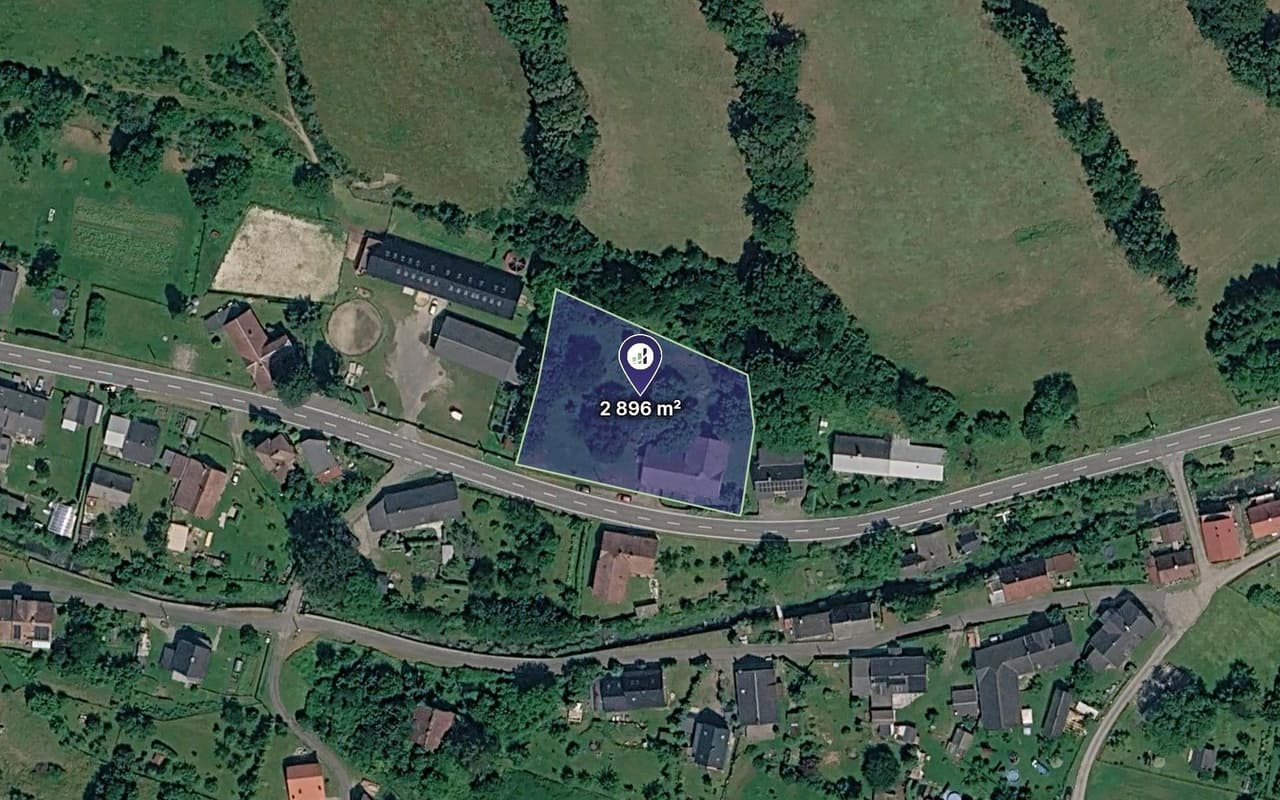 Prodej pozemku 2896 m²