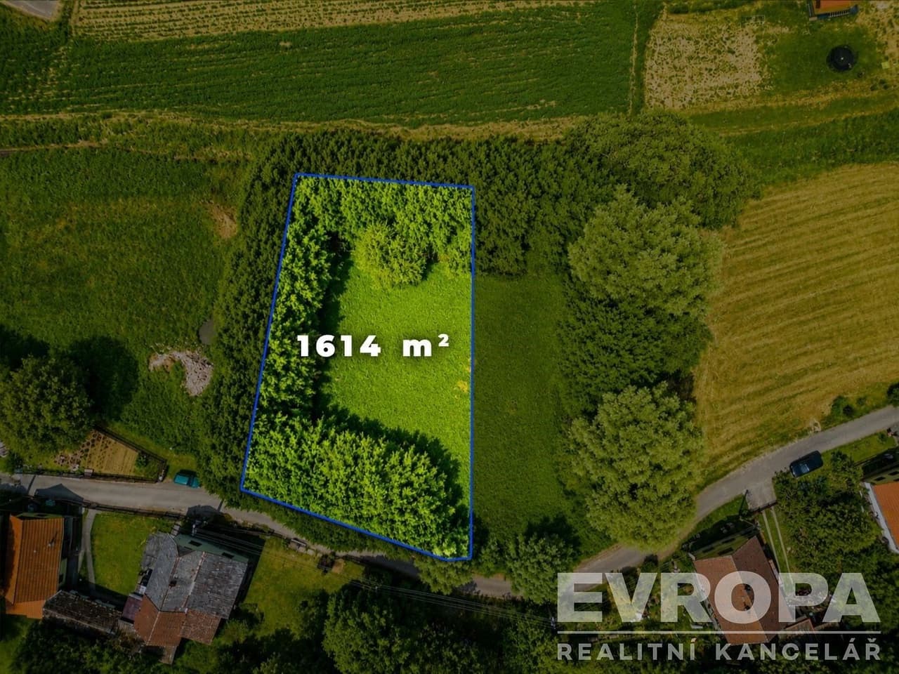 Prodej pozemku 1614 m²