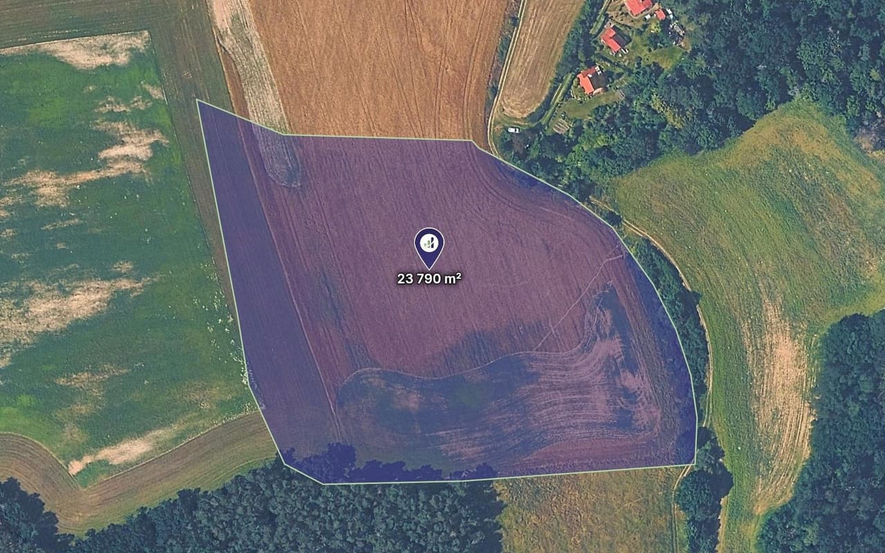 Prodej pozemku 23790 m²