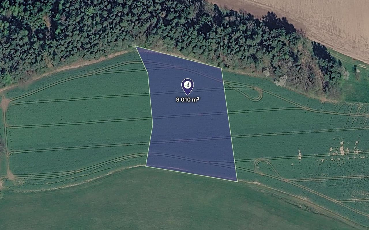 Prodej pozemku 1126 m²