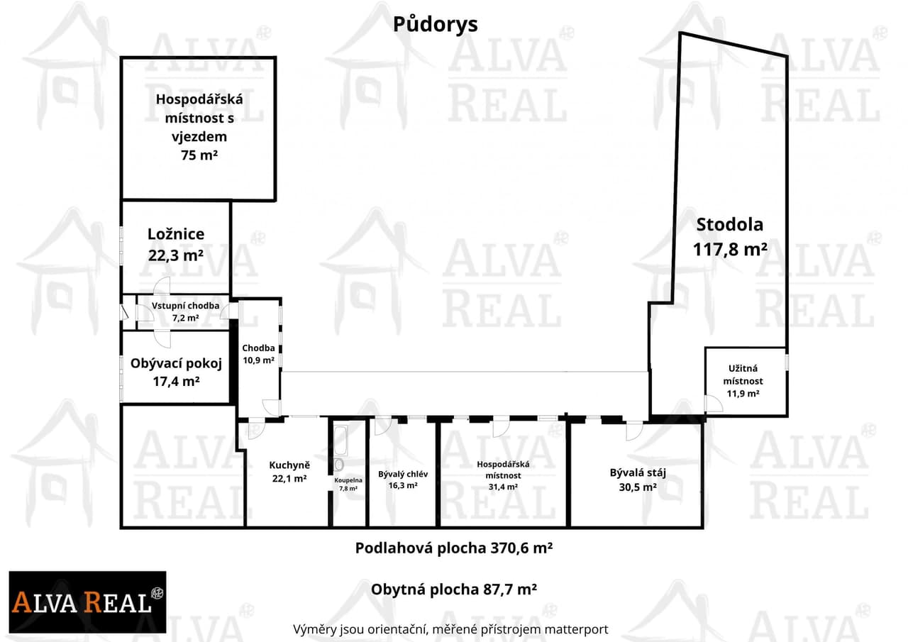 Prodej domu 370 m²