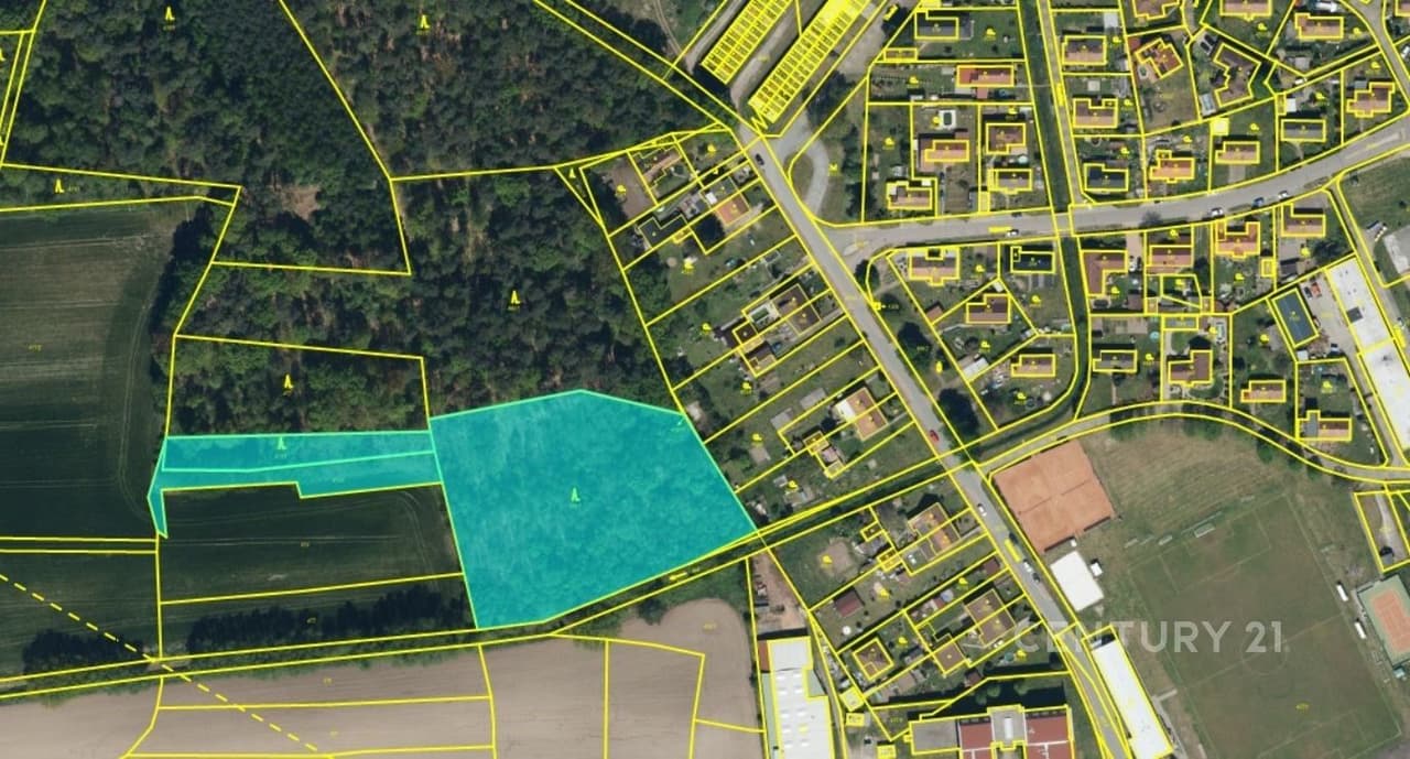 Prodej pozemku 10362 m²