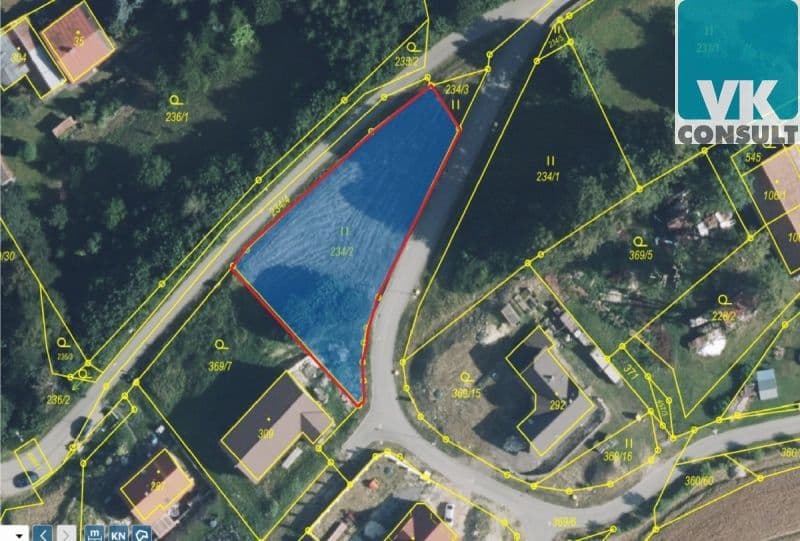 Prodej pozemku 1056 m²