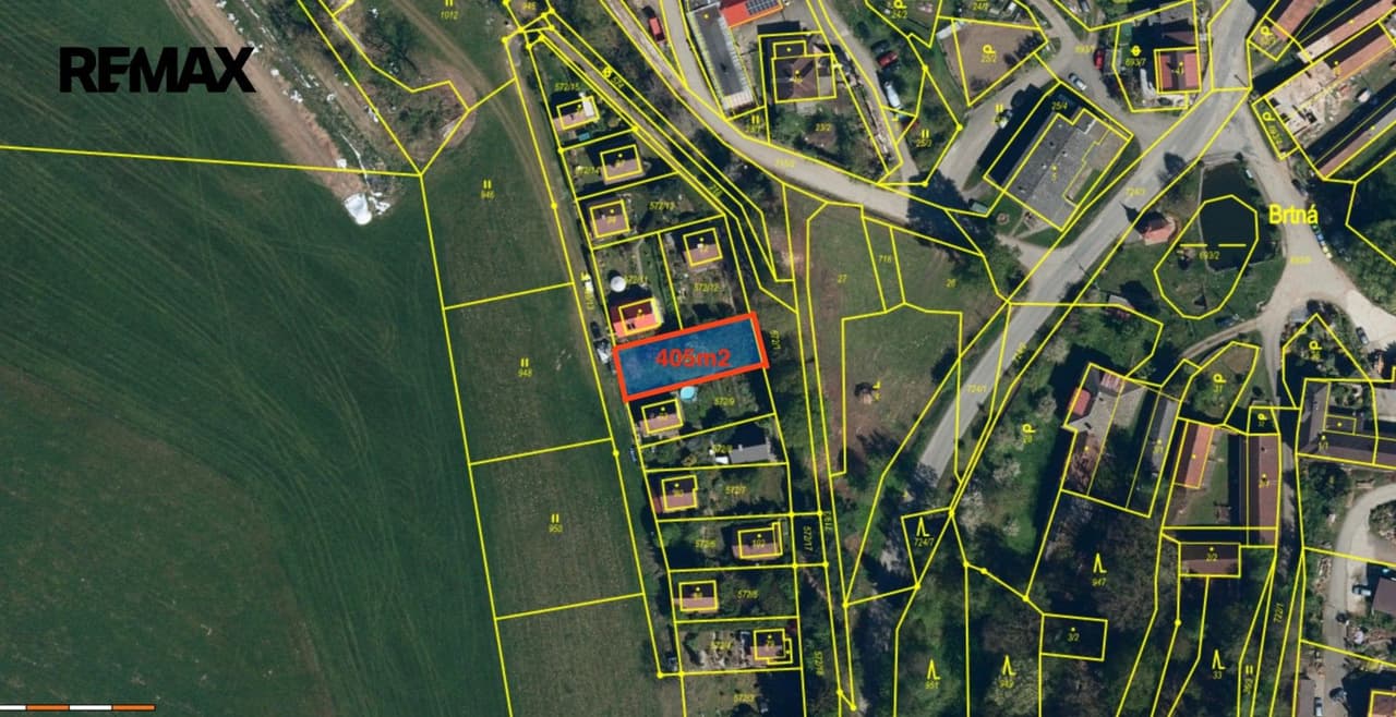 Prodej pozemku 405 m²