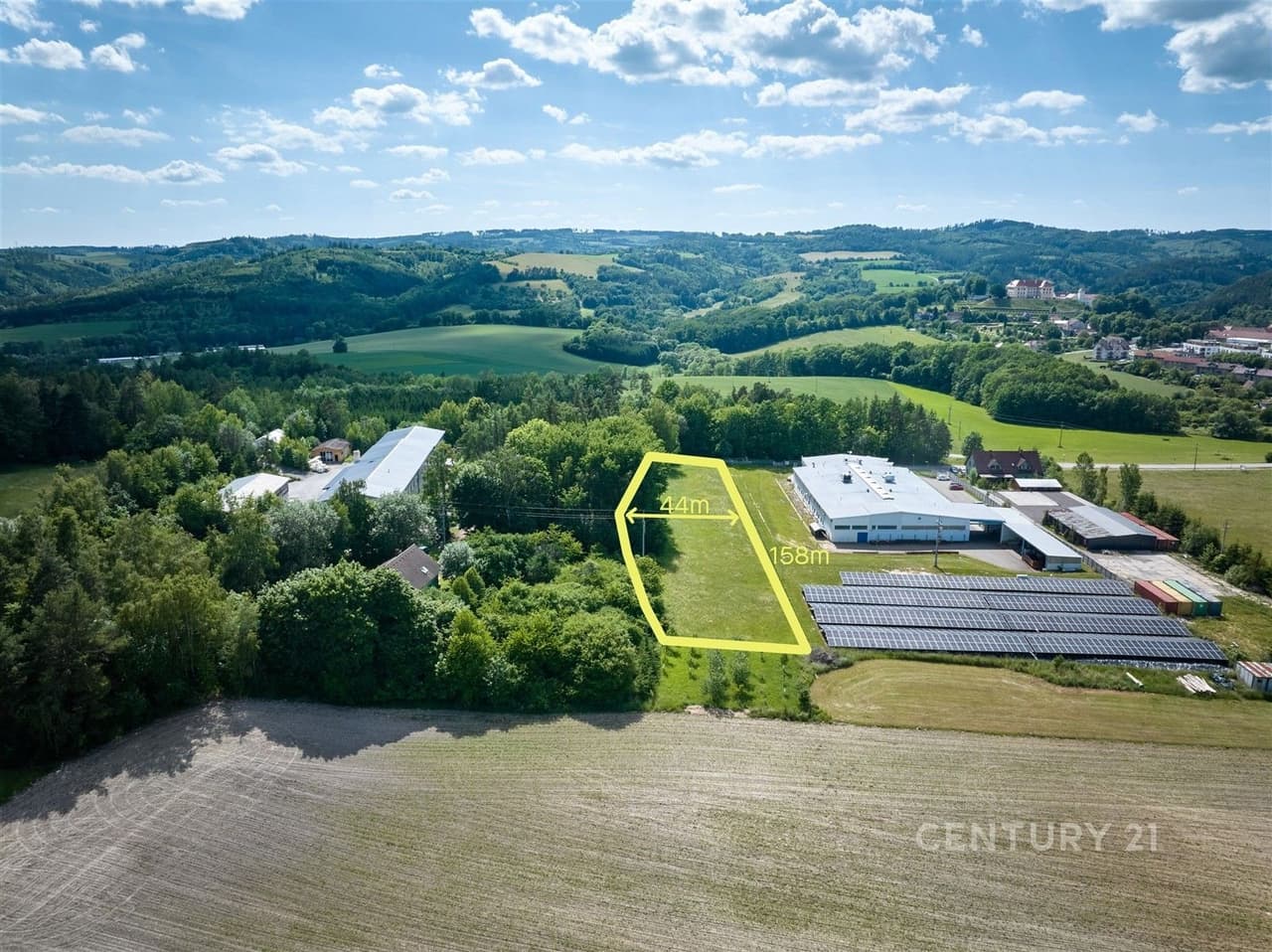 Prodej pozemku 5410 m²