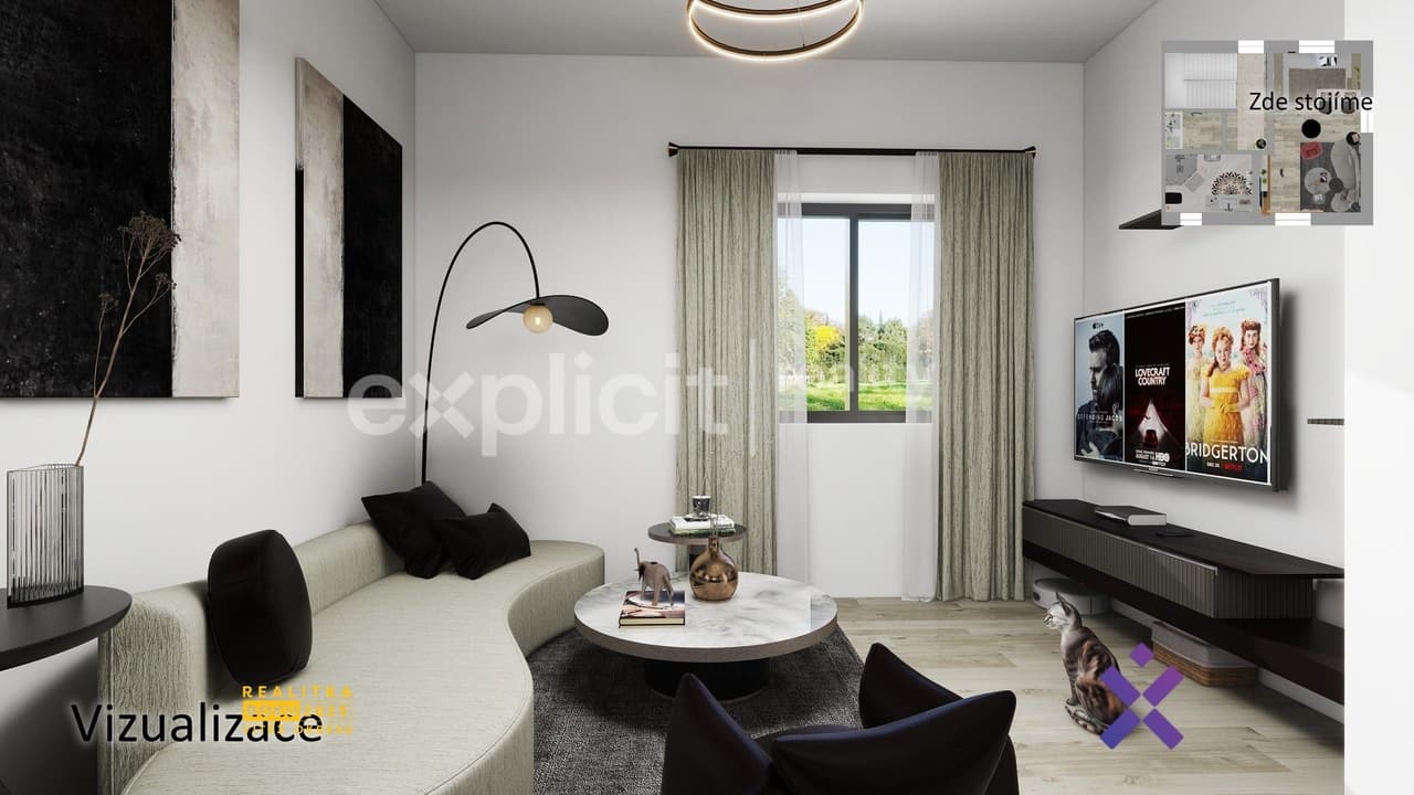 Prodej bytu 3+kk 61 m²