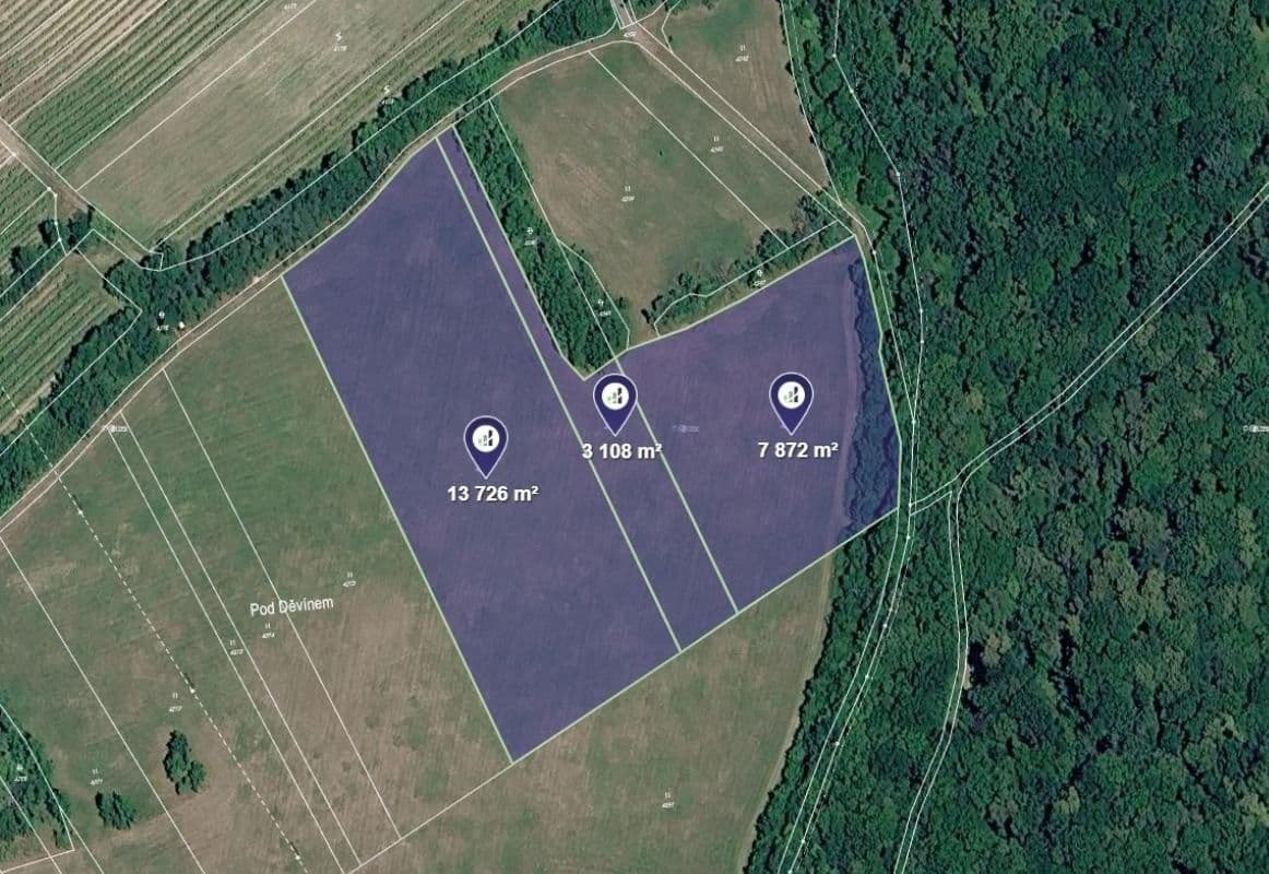 Prodej pozemku 24706 m²