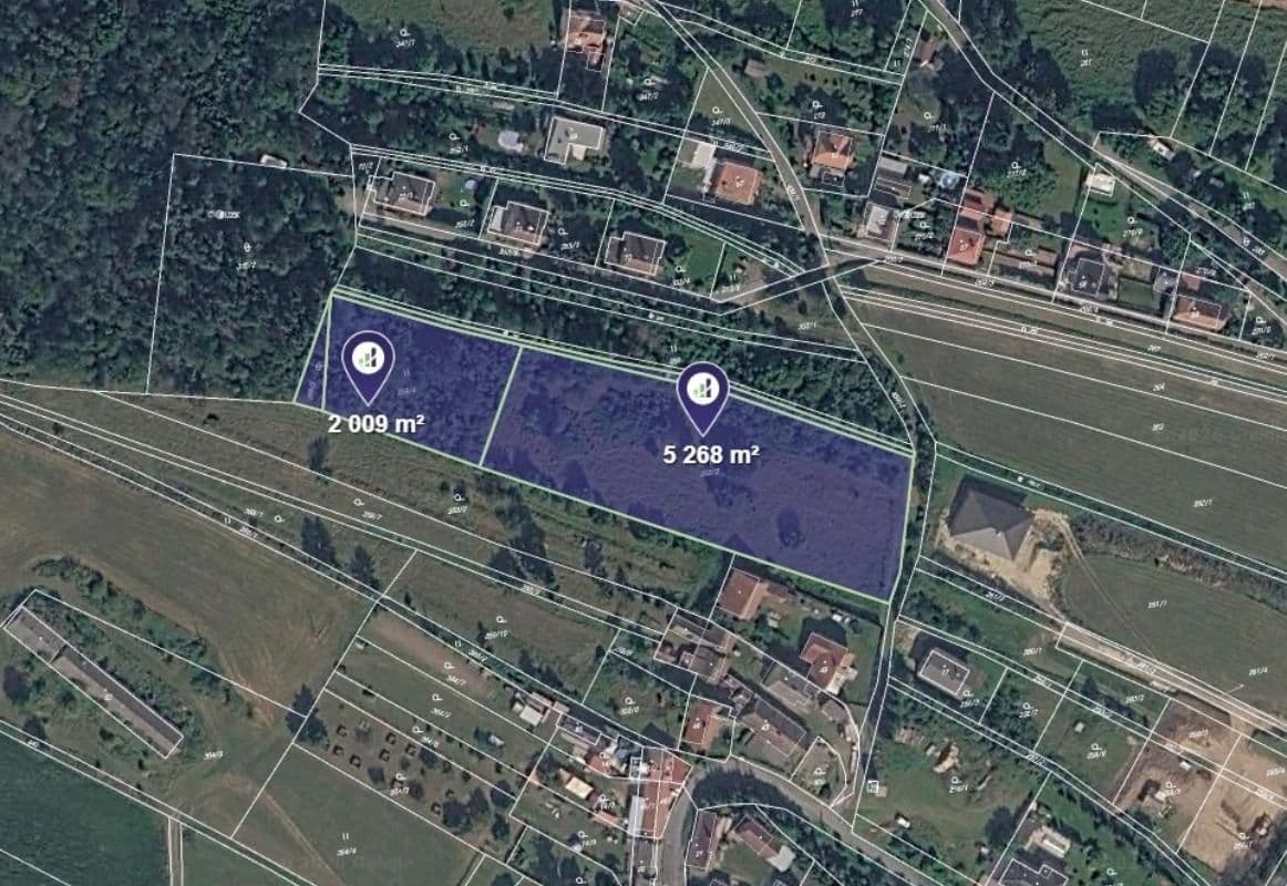 Prodej pozemku 3639 m²