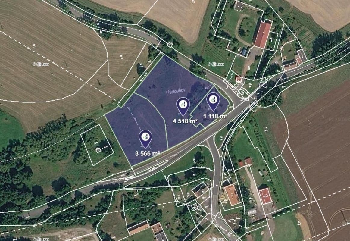 Prodej pozemku 9202 m²