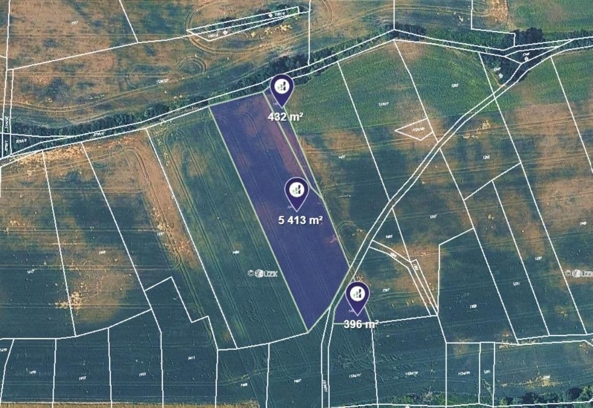 Prodej pozemku 2080 m²