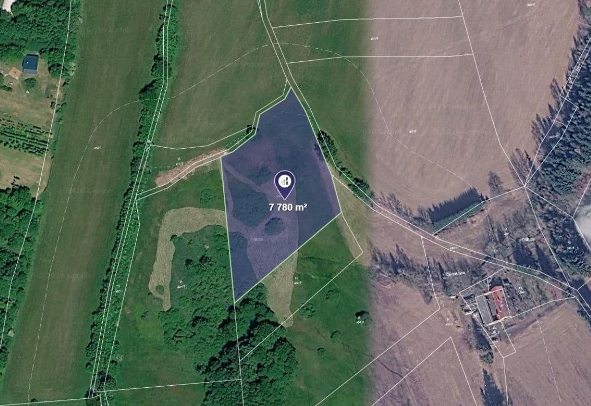 Prodej pozemku 7780 m²