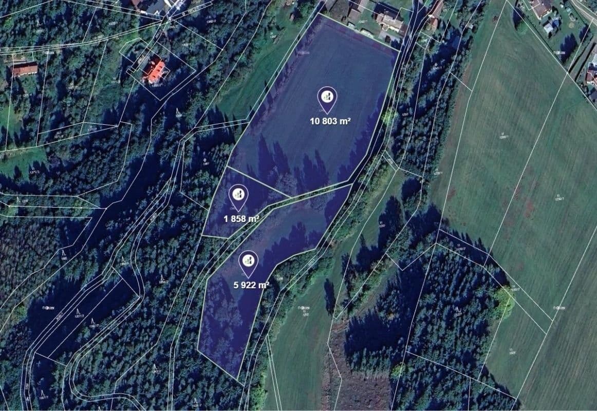 Prodej pozemku 18583 m²