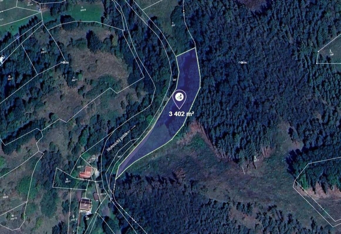 Prodej pozemku 3402 m²
