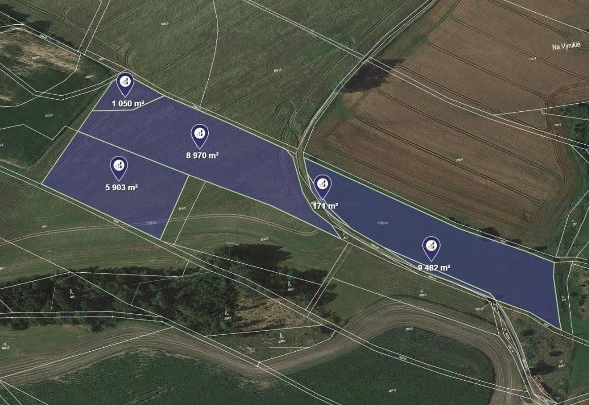 Prodej pozemku 25576 m²