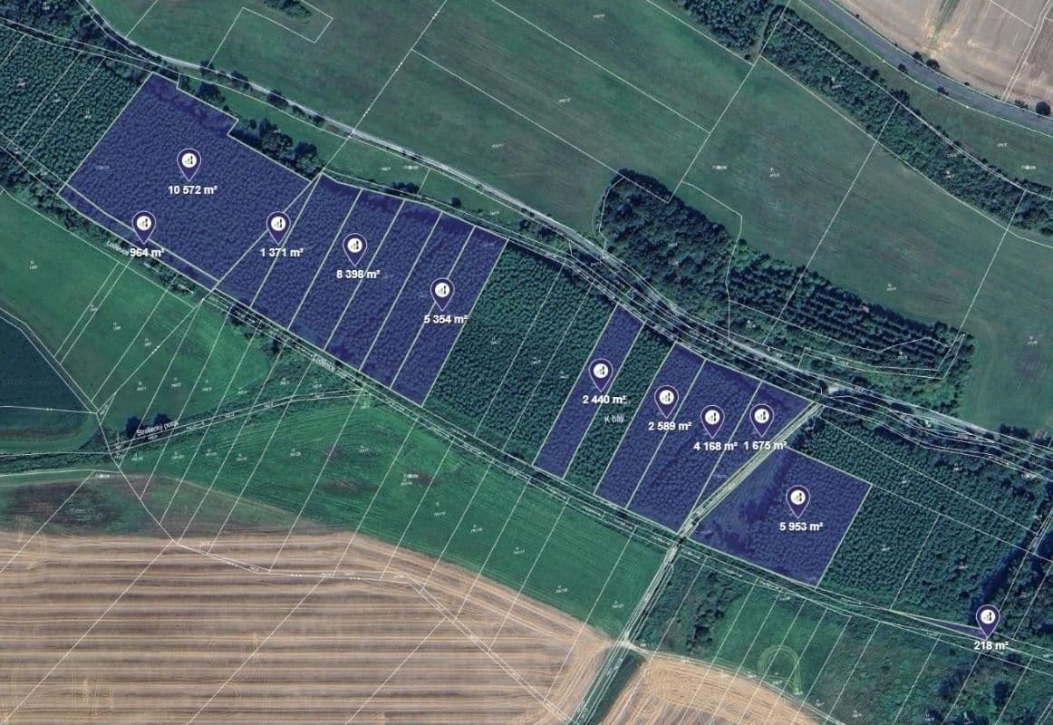 Prodej pozemku 43702 m²