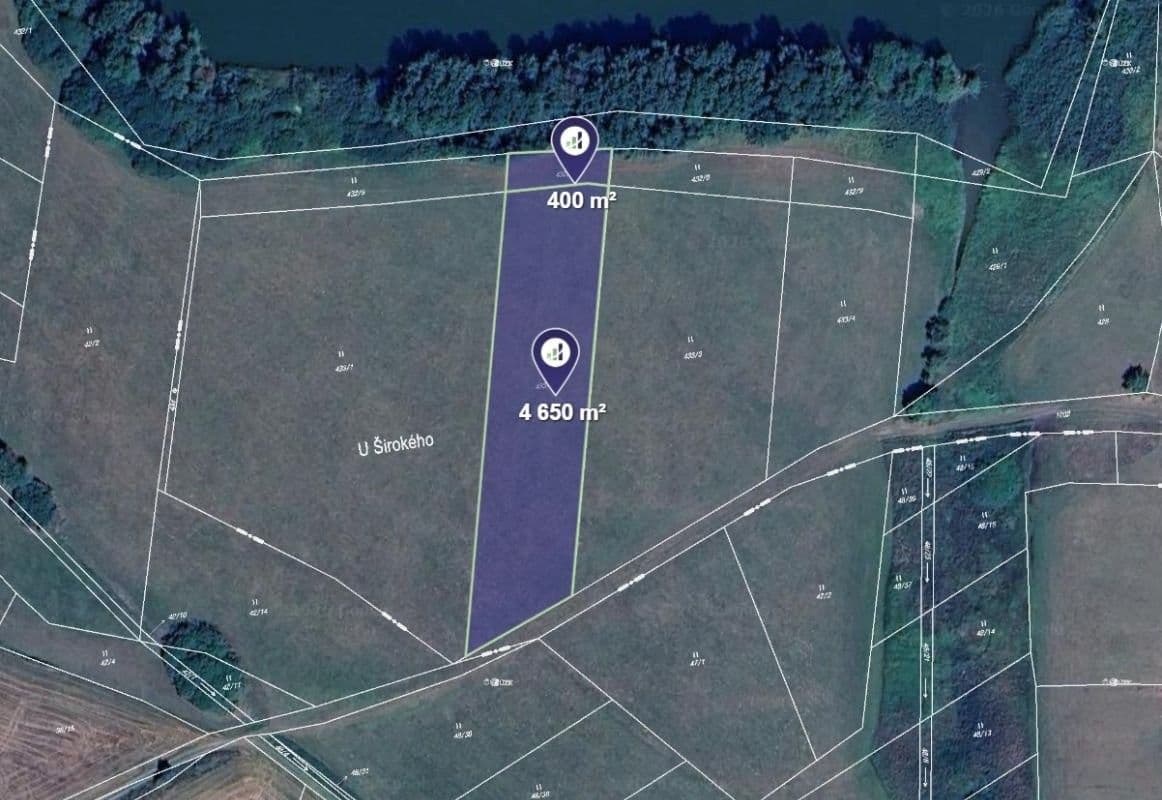 Prodej pozemku 5050 m²