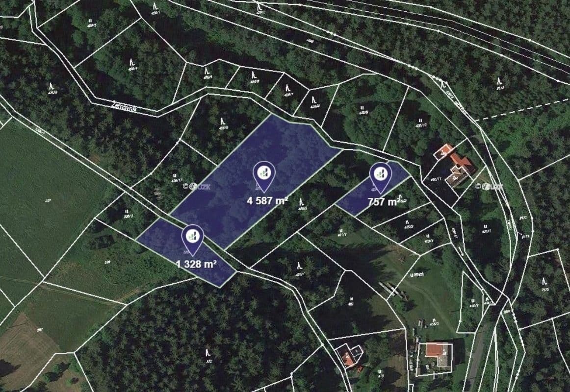Prodej pozemku 3406 m²