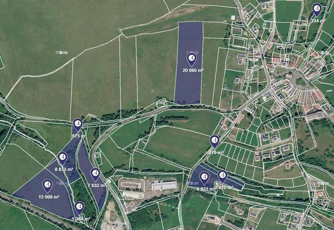 Prodej pozemku 15959 m²