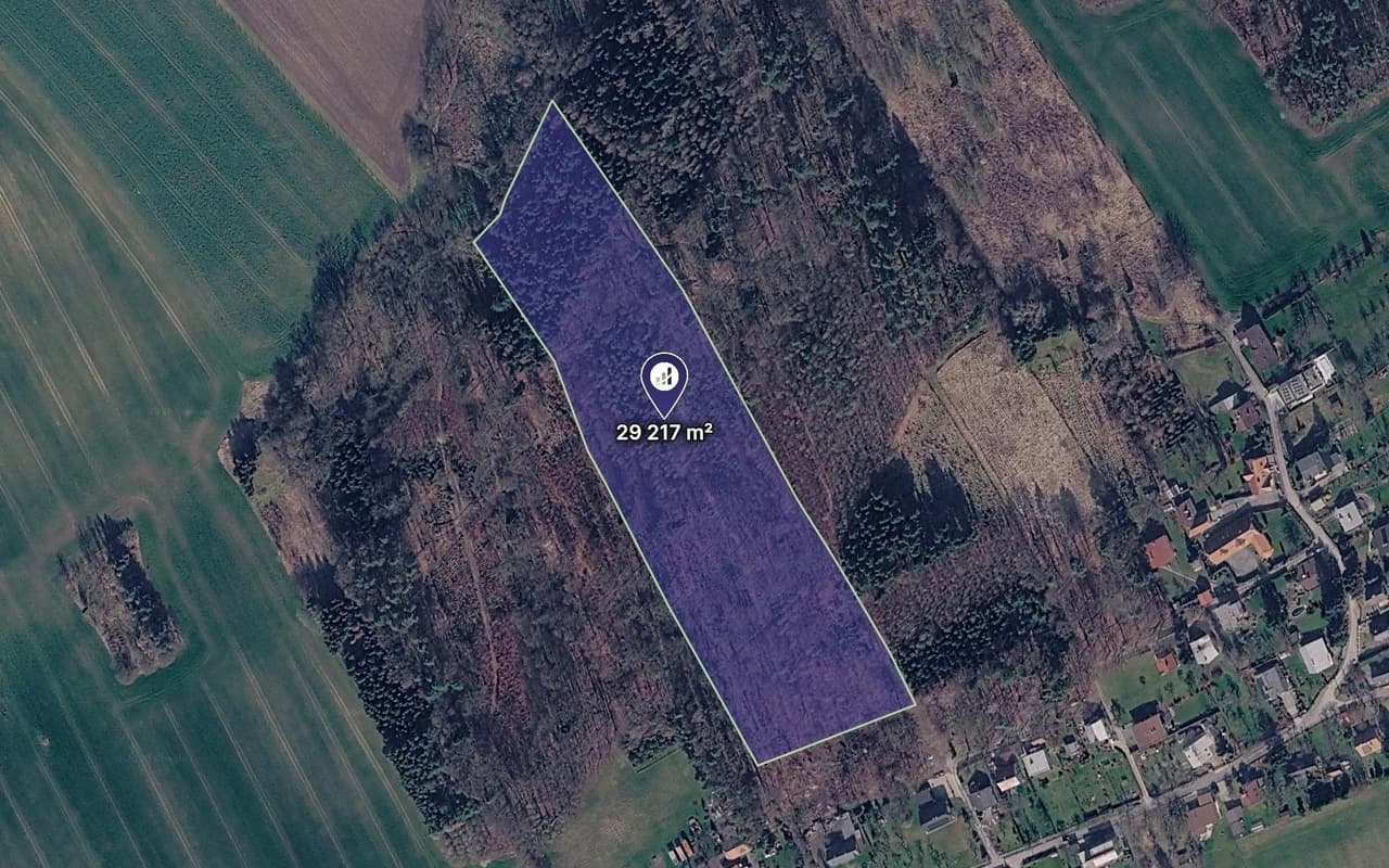 Prodej pozemku 29217 m²