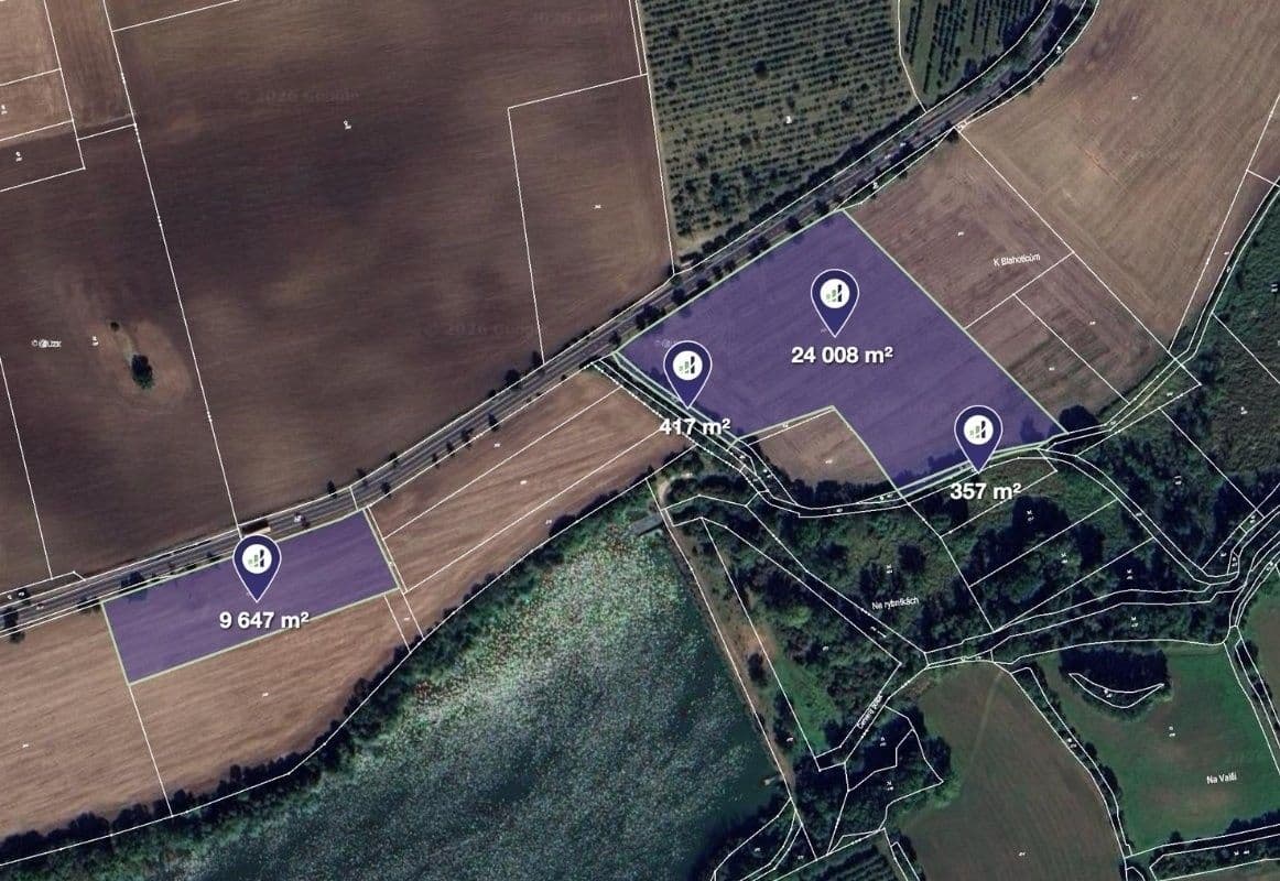 Prodej pozemku 8607 m²