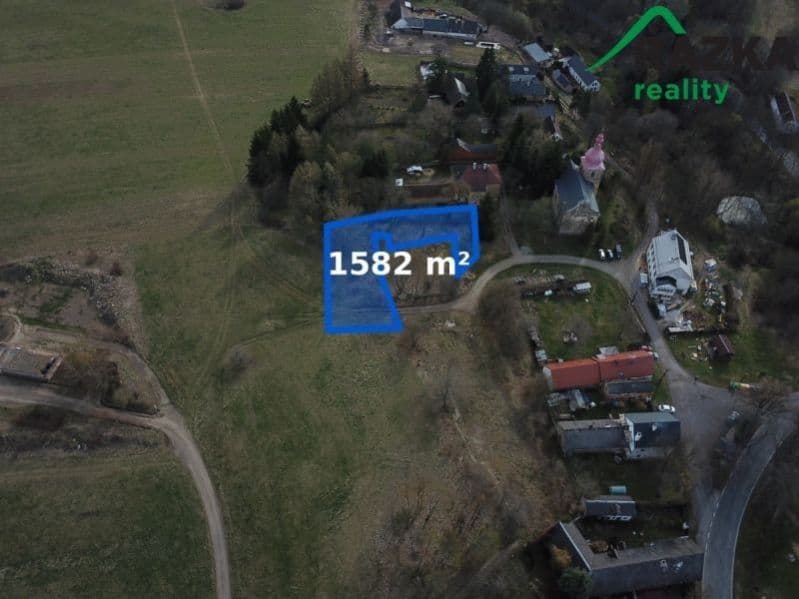 Prodej pozemku 1582 m²
