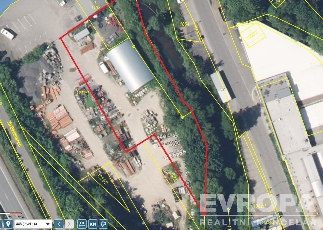 Prodej pozemku 2500 m²