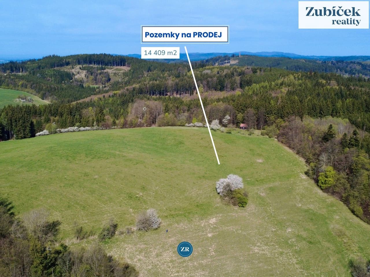 Prodej pozemku 14409 m²