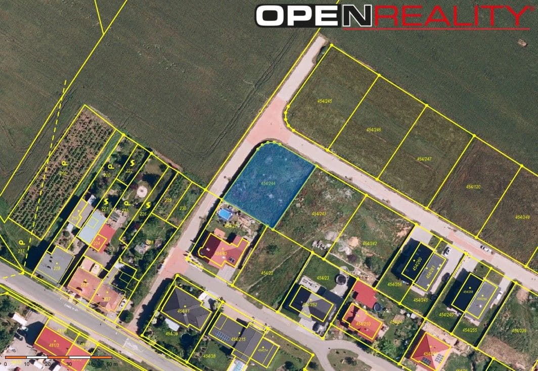 Prodej pozemku 967 m²
